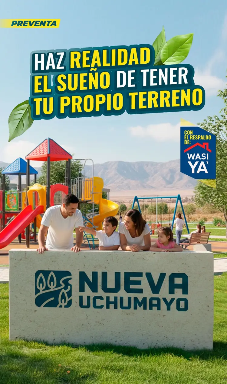 Pieza publicitaria de un proyecto inmobiliario