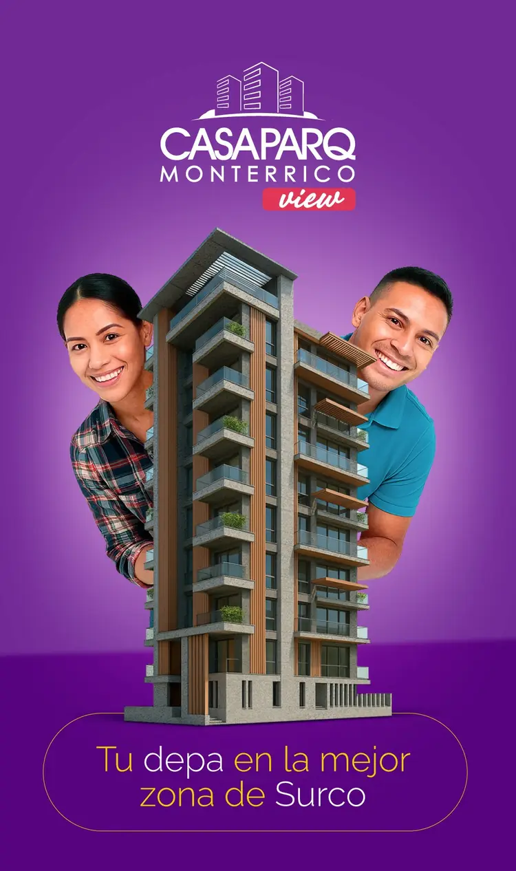 Pieza publicitaria de un proyecto inmobiliario